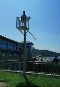 東魚(yú)河雨量雷達(dá)一體化安裝